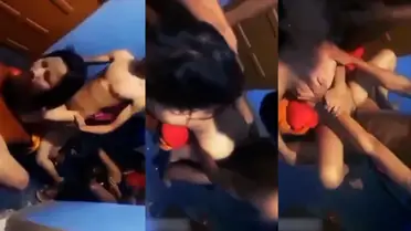 Swinger Istri Pasrah Digilir 3 Pria Liar