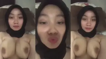 Ukhti Kirana Hijab Cantik Pasrah Di Kasur